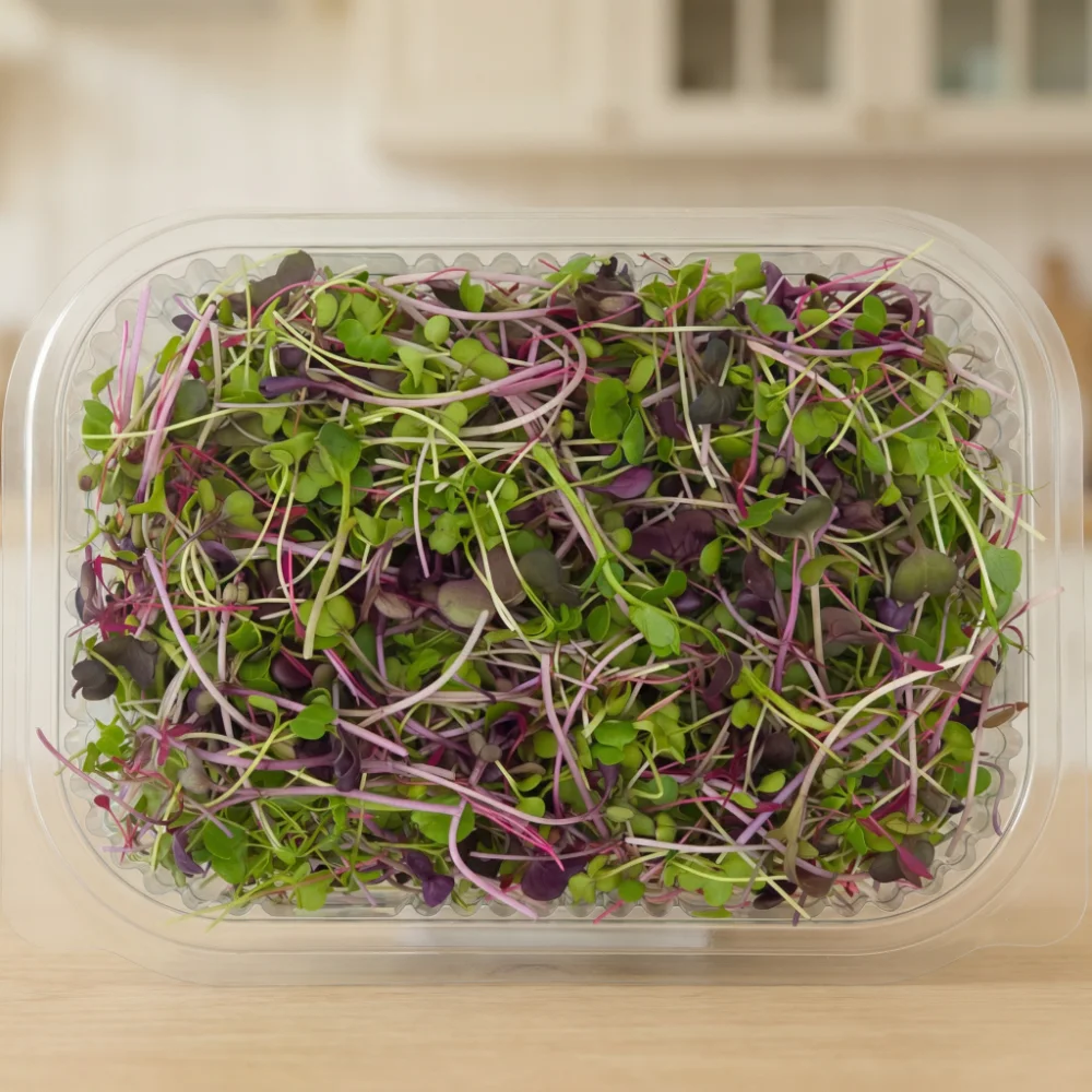 Organic Mix of microgreens by vitacrops in a pack